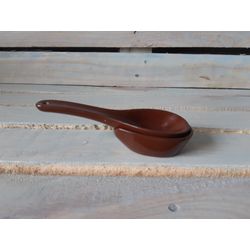 Хорекс / Horex / Spoon "Seta Cioccolato" with stand (Miso) 10 pcs.