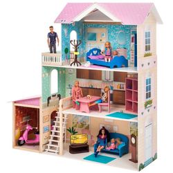 Wooden doll house "Rosalie Grand"