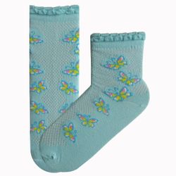 Ишимбайская чулочная фабрика / Socks for girls with an original pattern