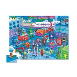 Crocodile Creek / Puzzle "City of robots"