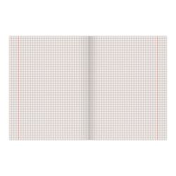 STAFF / Notebook A5, 96 sheets, cage, offset No. 2 ECONOMY, cardboard cover, ONE-TONE / 28 pcs.