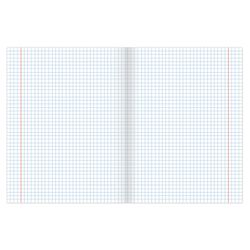 ОФИСМАГ / Carnet A5, 48 sh., Cage, couverture carton, OFFICE / 10 pcs.