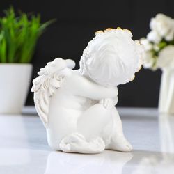 Хорошие сувениры / Figure "Angel sitting" 13x10x8 cm