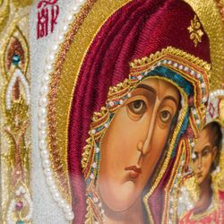 Торжокские золотошвеи / Icon "Our Lady of Kazan"
