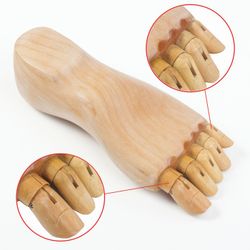 BRAUBERG / Wooden figure "Anatomical details: Left male foot"