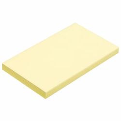 POST-IT / Self-adhesive block (sticker) ORIGINAL 76x127 mm, 100 sheets, yellow