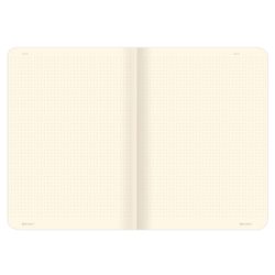 BRAUBERG / Notebook 60 l. point to point cover SoftTouch, beige paper 70 g / m2, stitching, B5 (179x250 mm), UNITS / 4 pcs.