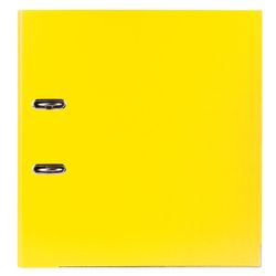 Registrar ESSELTE "VIVIDA Plus", A4 +, copertina in plastica fronte-retro, 80 mm, giallo
