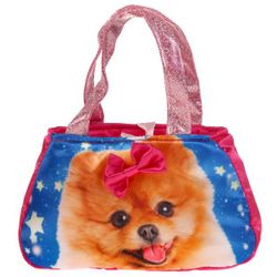 Мой питомец / Stuffed toy "Spitz with a necklace"