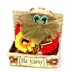Фабрика Матрешек / Matryoshka Factory / Brownie Nathan in basket # 211, 21-22 cm