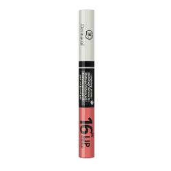 Resistant liquid lipstick + lip gloss No. 13 , Dermacol 16H Lip Color 2 STEP