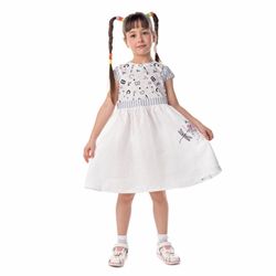 Торжокские золотошвеи / Children's dress "Wonderful garden"