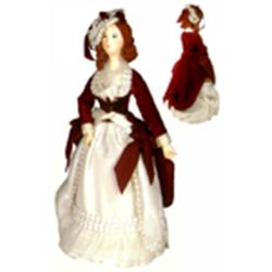 Потешный промысел / Souvenir doll "France. Women's weekend costume of the late 18th century"