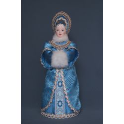 Потешный промысел / Collectible doll "Snow Maiden"