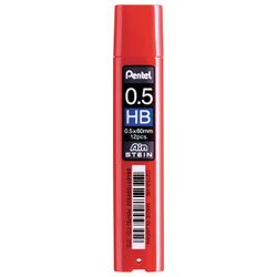 PENTEL / Leads spare "Ain Stein", HB, 0.5 mm, KIT 12 pcs.