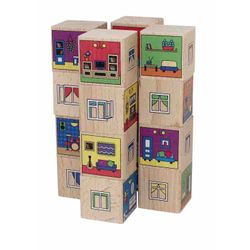 Краснокамская игрушка / Cubes "Apartments"