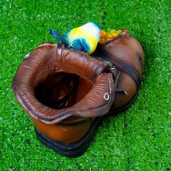 Хорошие сувениры / Figure pots "Shoe with a nest" 27x17x14 cm