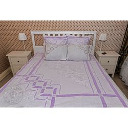 Елецкие кружева / Yelets lace / Euro bedding set
