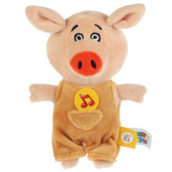Мульти-Пульти / Multi-Multi / Sounded soft toy "Orange cow. Kolya's piglet"