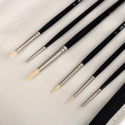 Малевичъ / A set of synthetic brushes "Titian", 12 pieces