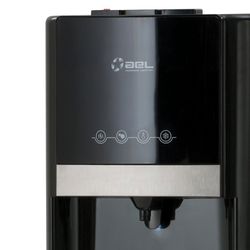 AEL LC-AEL-809a water cooler, floor, WATER/ GREEN CODABLE, bottle bottom, 1 tap, black, 00059