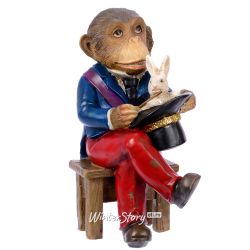Kaemingk / Decorative figurine Monkey from the Land of Fairy Tales 13 cm