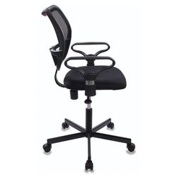 Chair CH-799M (CH-799AXSN) with armrests, black