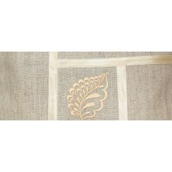 Торжокские золотошвеи / Linen bag "Leaf"