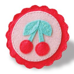 Colored felt for creativity, A4, TREASURE ISLAND, self-adhesive, 5 sheets, 5 colors, 2 mm thick
