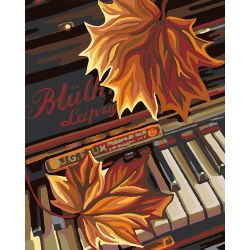 Опт-картина / Pintura por número CAKADU 40x50 Vals de otoño