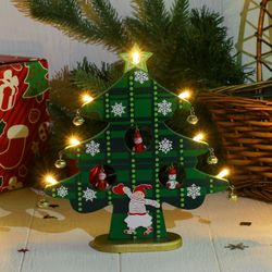 Лесная мастерская / Christmas souvenir "Christmas tree with illumination"