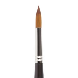 Brush art is a professional ART BRAUBERG "CLASSIC", soft synthetics, under the columns, round, no. 9, short handle