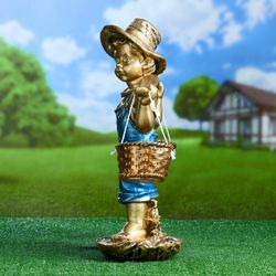 Хорошие сувениры / Garden figure "Boy with a yoke"