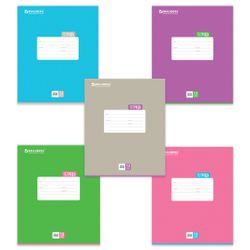 BRAUBERG / Notebook 12 sh., Oblique line, cardboard cover, DOTS / 20 pcs.
