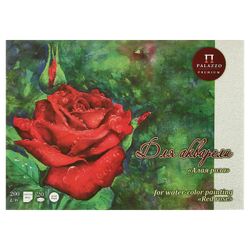 Лилия Холдинг / Tablet for watercolors A3 "Palazzo. Scarlet rose"