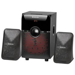 DEFENDER / Computer speakers X182, 2.1, 18 W, Bluetooth, FM-tuner, plastic, black