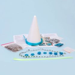 Set for creativity "Christmas Tree sequins blue"