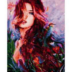 Опт-картина / Sayılara göre boyama 40x50 Kadın esareti