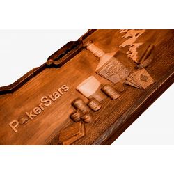 GamesDealer / Estuche de póquer Poker Stars para 500 fichas