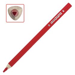 Lápices de colores engrosados UNLANDIA "FABULOUS WORLD", 6 colores, triangular, con AFILADOR