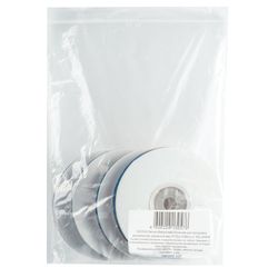 Satin binding tape for sewing documents, BLUE, width 6 mm, SET 4x25 m (100 m), +/- 5%