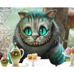 Опт-картина / Картина по номерам 40х50 Чеширский кот