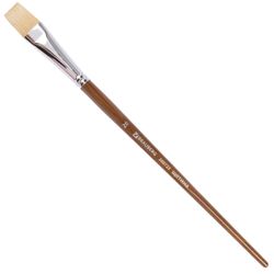 Brush art is a professional ART BRAUBERG "CLASSIC", the bristle brush, flat, No. 20, long handle