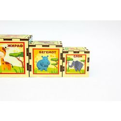 Woodlandtoys / Cubes "Animals"