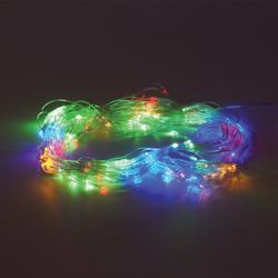 ЗОЛОТАЯ СКАЗКА / LED electric garland "Network", 160 lamps, 1.5x1.5 m, multicolor, controller