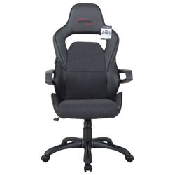 Computer chair BRABIX "Nitro GM-001", fabric, eco-leather, black