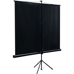 The projection screen on a tripod (160х160 cm), matte, 1:1, DIGIS KONTUR-C