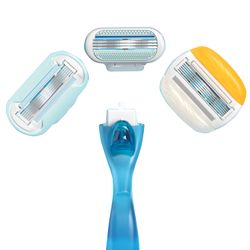 GILLETTE / VENUS shaver with 2 replacement cassettes for women