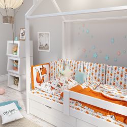 Dreams Store / Bed set for children from 2 years old "Sly Fox"