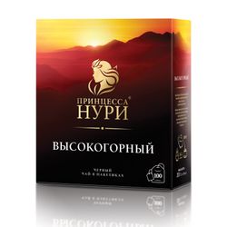 PRINCESS NURI / Tea "Alpine", black, 100 sachets of 2 g